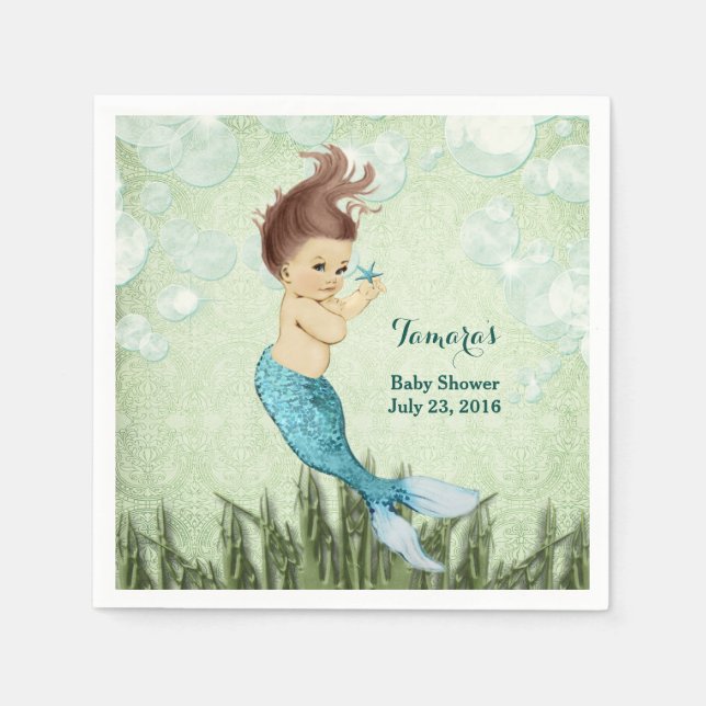 Mermaid Napkins (Front)