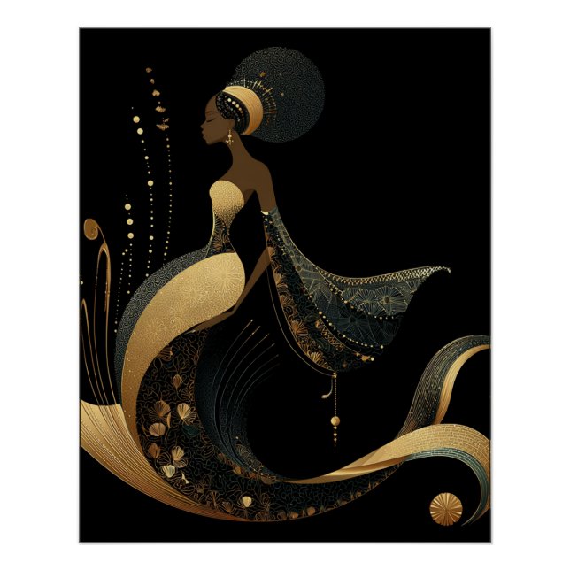 MERMAID NOIRE' #4 POSTER (Front)