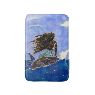 Mermaid & Ocean Bath Mat