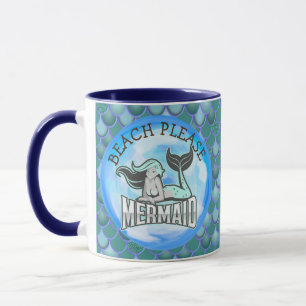 Mermaid Ocean Blue Mug