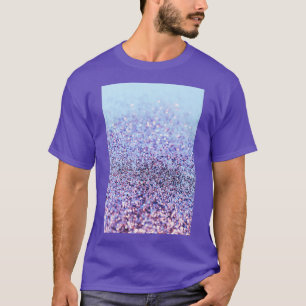 Mermaid Ocean Glitter Glam 1 Faux Glitter shiny de T-Shirt