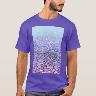 Mermaid Ocean Glitter Glam 1 Faux Glitter shiny de T-Shirt