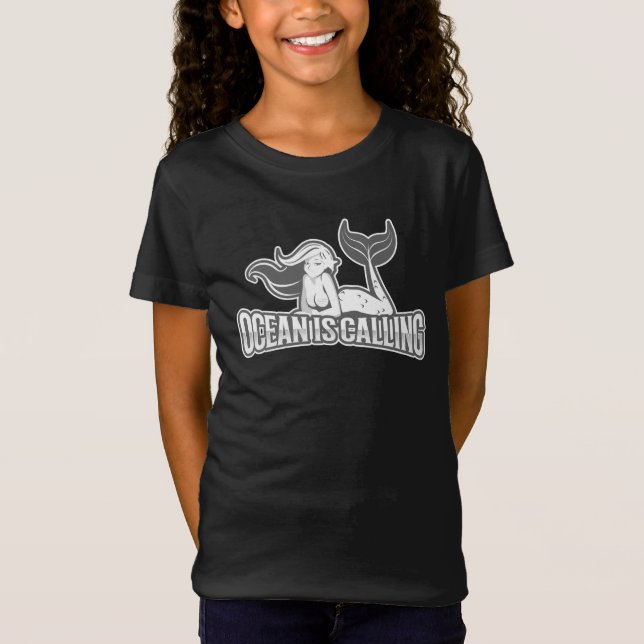 Mermaid ocean is calling  T-Shirt (Front)