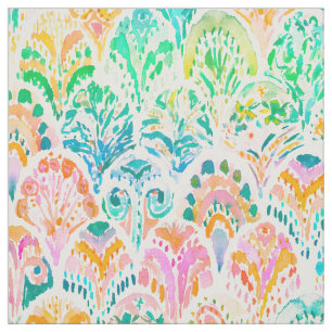 MERMAID OF BOLINAS Rainbow Fish Scale Fabric