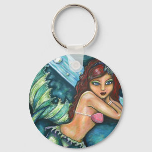 Mermaid of desire key ring