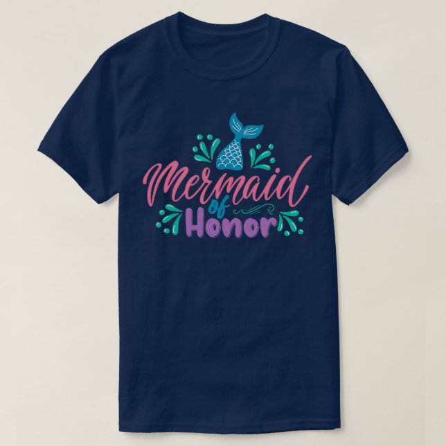 Mermaid of Honour Mermaid Honour T-Shirt (Design Front)