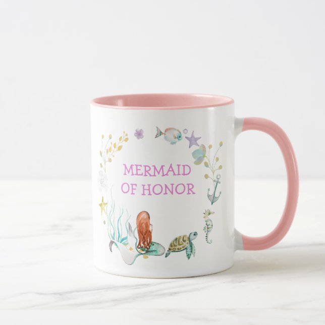 Mermaid of Honour Mug (Right)