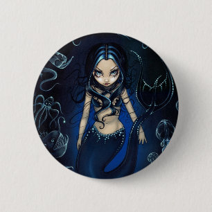 "Mermaid of the Deep" Button