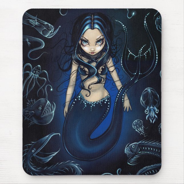 "Mermaid of the Deep" Mousepad (Front)
