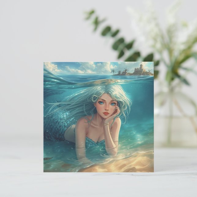 Mermaid of the Island Horizon (Standing Front)