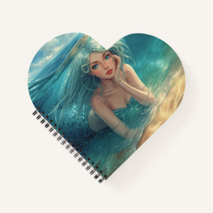 Mermaid of the Island Horizon Notebook