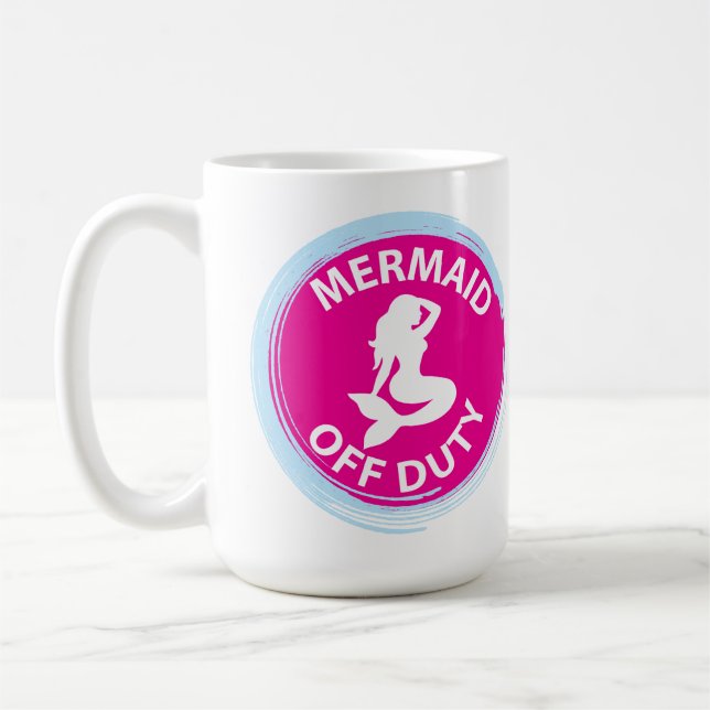 Mermaid Off Duty Mug (Left)