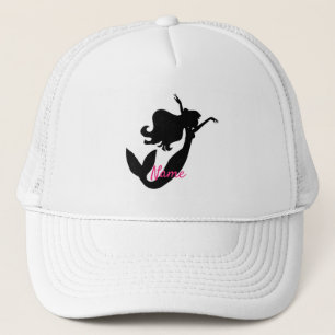Mermaid on board black/white Thunder_Cove  Trucker Hat