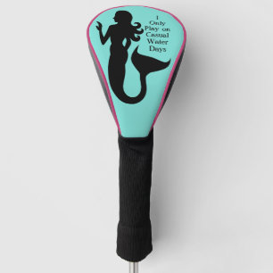 Mermaid Only Casual Water Days Sea Girl Golf Head Cover