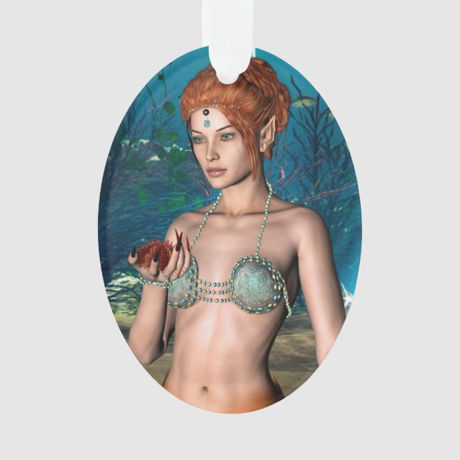 Mermaid Ornament (Front)