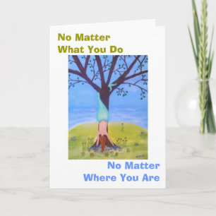 Mermaid Out Of Water Encouragement Card