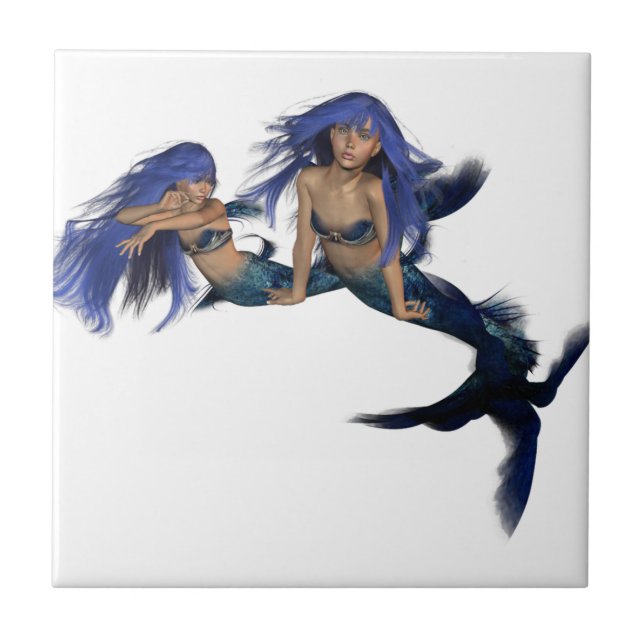 Mermaid Pair Tile (Front)