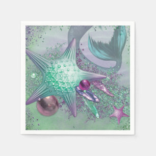 Mermaid Party Pieces Napkin