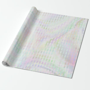 Mermaid Pastel Shimmer Iridescent Multi-Colour  Wrapping Paper