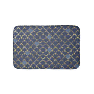 Mermaid Pattern  Bath Mat