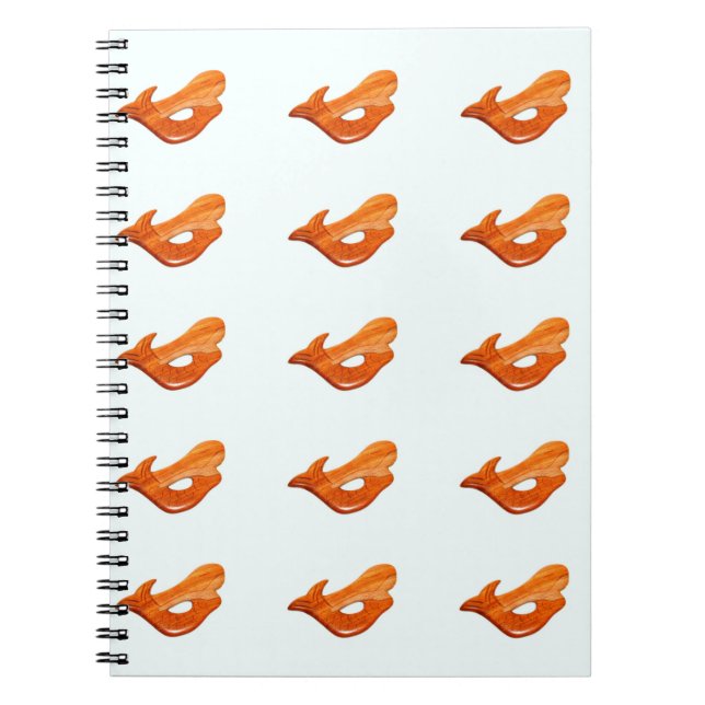 mermaid pattern notebook (Front)