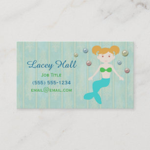 Mermaid Pearls Business Card