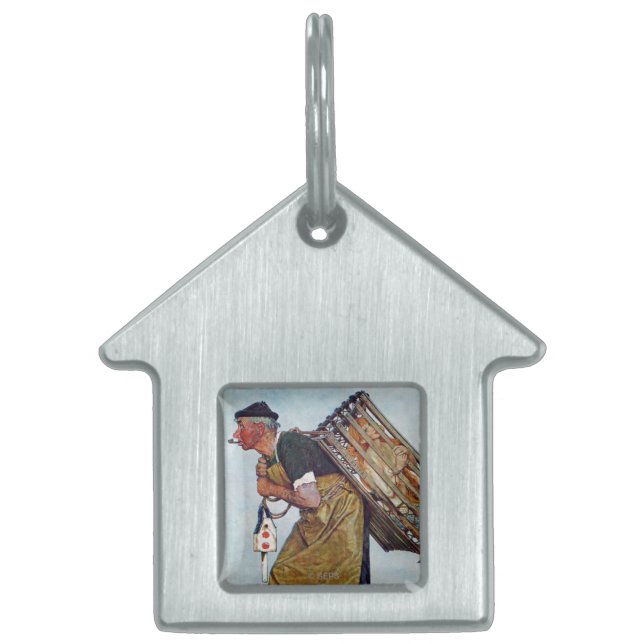 Mermaid Pet Tag (Front)