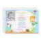 Mermaid Photo Birthday Party Invitation