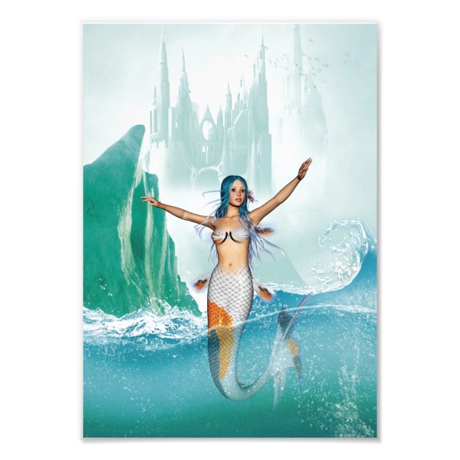 Mermaid Photo Print (Front)