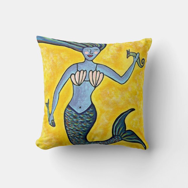 Mermaid Pillow (Front)