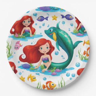 Mermaid plate
