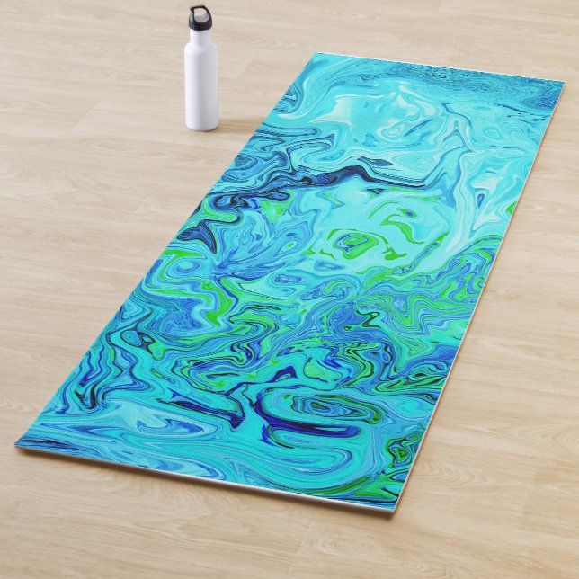 Mermaid playground.... yoga mat (In Situ)
