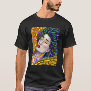 Mermaid Portrait Gustav Klimt Style 1 T-Shirt