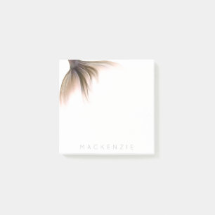 Mermaid Posh Tail   Dusty Terracotta Peach Custom Post-it Notes