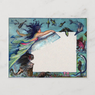 Mermaid Postcard