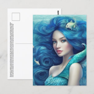 Mermaid Postcard