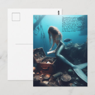 Mermaid  postcard