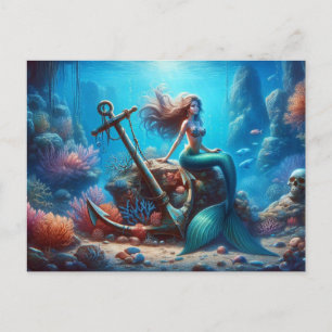 Mermaid Postcard