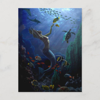 Mermaid Postcard