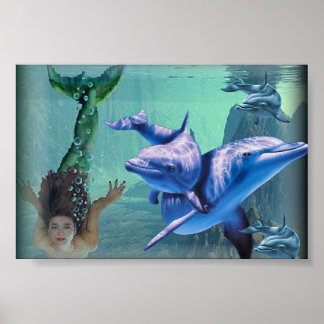 mermaid poster