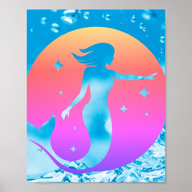 mermaid  poster (Front)