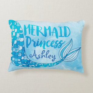 Mermaid Princess Pillow