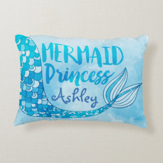 Mermaid Princess Pillow