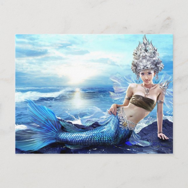 Mermaid Princess Postcard (Front)