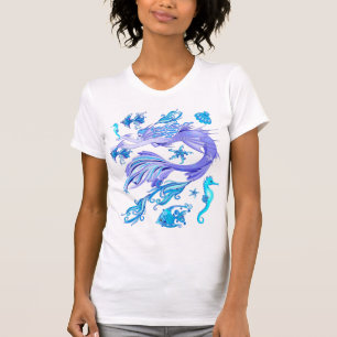 Mermaid Purple Fairy Creature T-Shirt