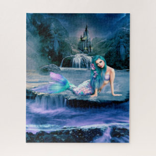 Mermaid Puzzle, 16" x 20", 520 pieces Jigsaw Puzzle