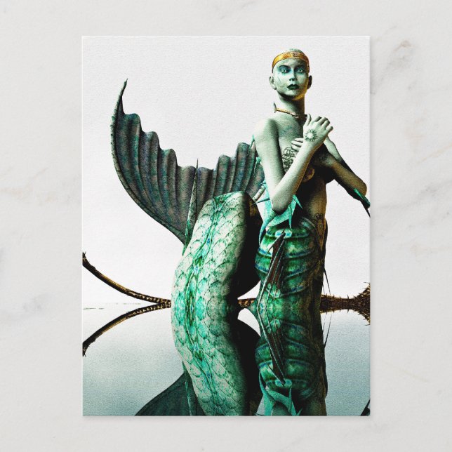 Mermaid Queen Postcard (Front)