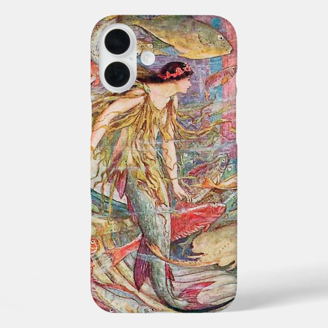 Mermaid Queen Underwater Case-Mate iPhone Case (Back)