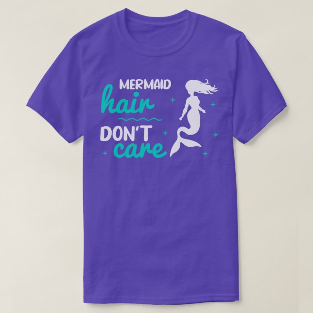 Mermaid Quote Women Girls Gift Mermaid 34 T-Shirt (Design Front)