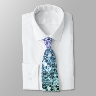 Mermaid Rainbow Sequin Retro Tie